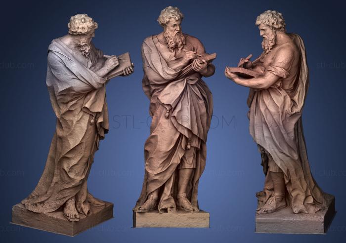 3D model Saint Matthieu (STL)